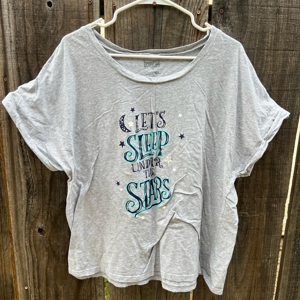 Let’s Sleep Under The Stars sleep shirt